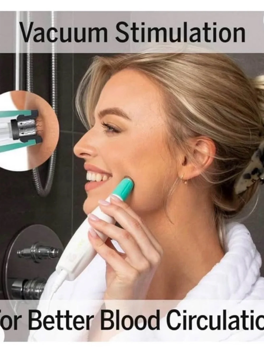 Silk'n ReVit Handheld Skin Device in White & Mint